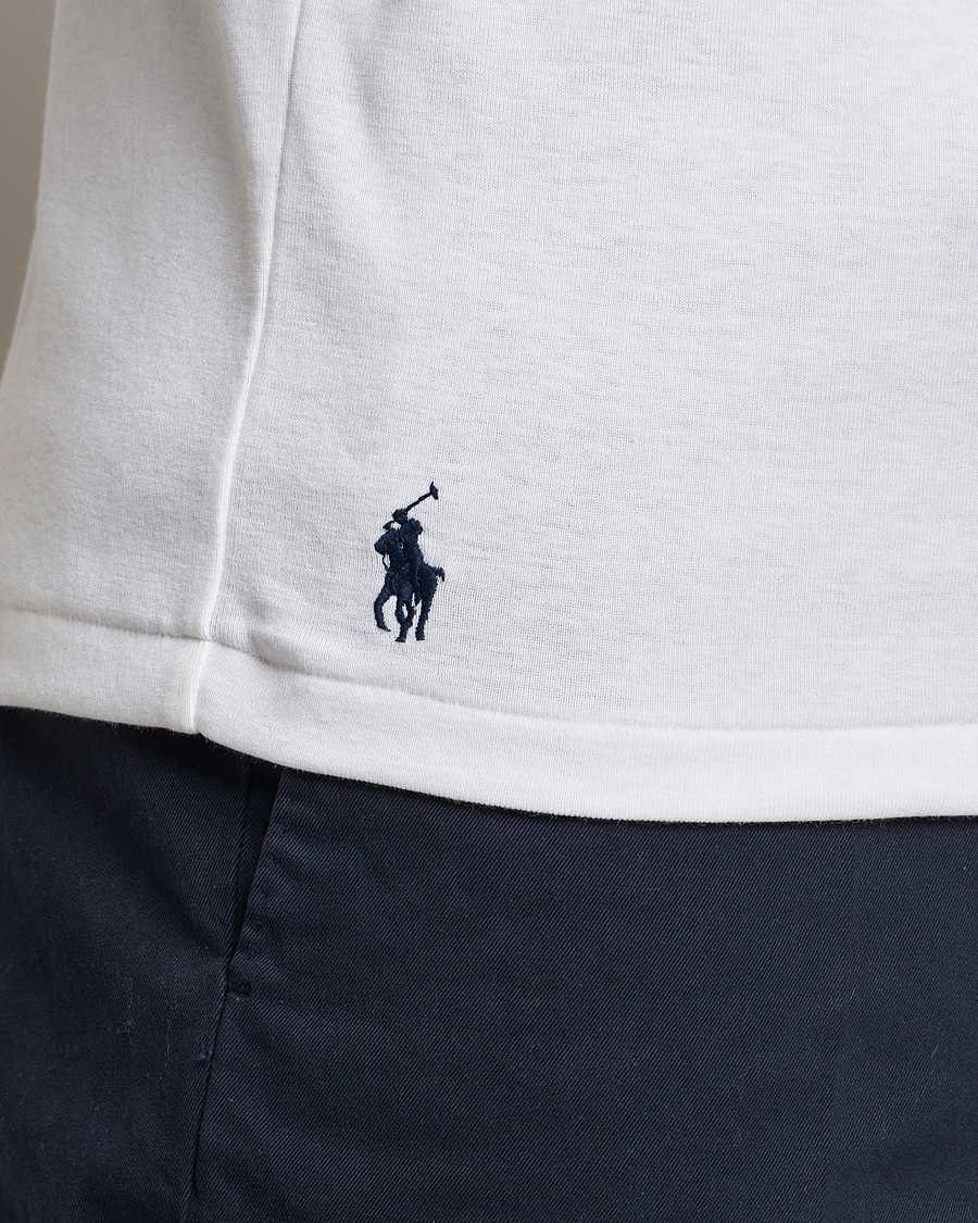 Men | Sweaters & Knitwear | Polo Ralph Lauren | Rib Knitted Polo White