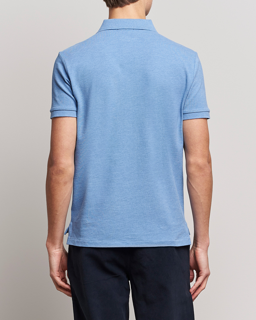 Men | Polo Shirts | Polo Ralph Lauren | Custom Slim Fit Polo Soft Royal Heather