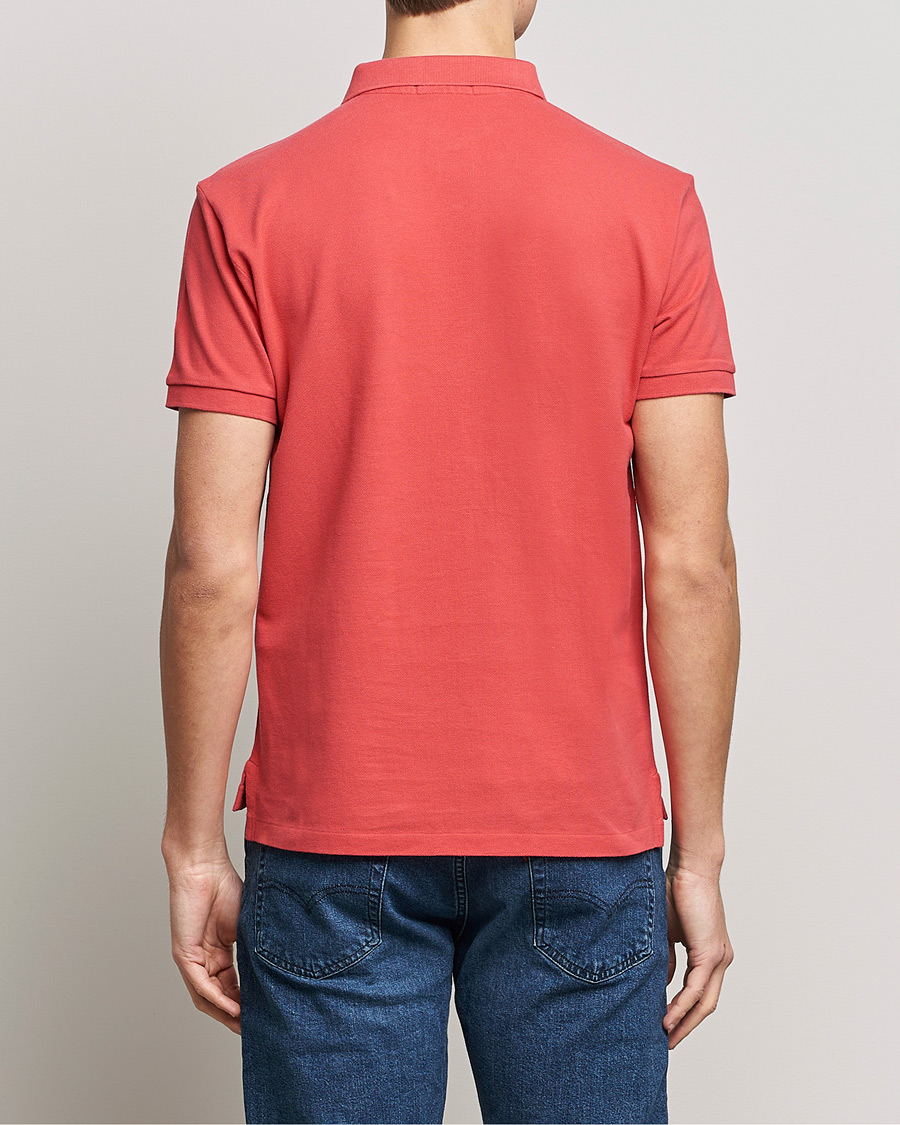Men | Polo Shirts | Polo Ralph Lauren | Custom Slim Fit Polo Starboard Red