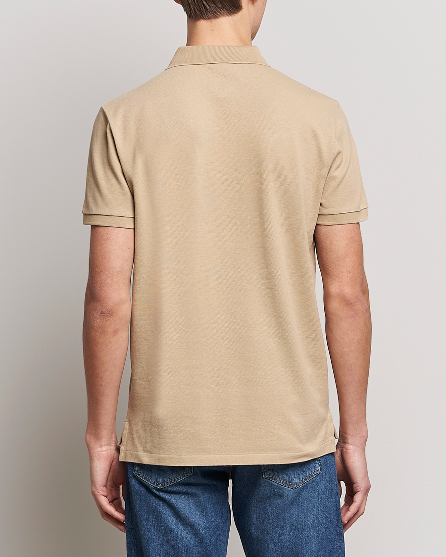 Men | Polo Shirts | Polo Ralph Lauren | Custom Slim Fit Polo Coastal Beige