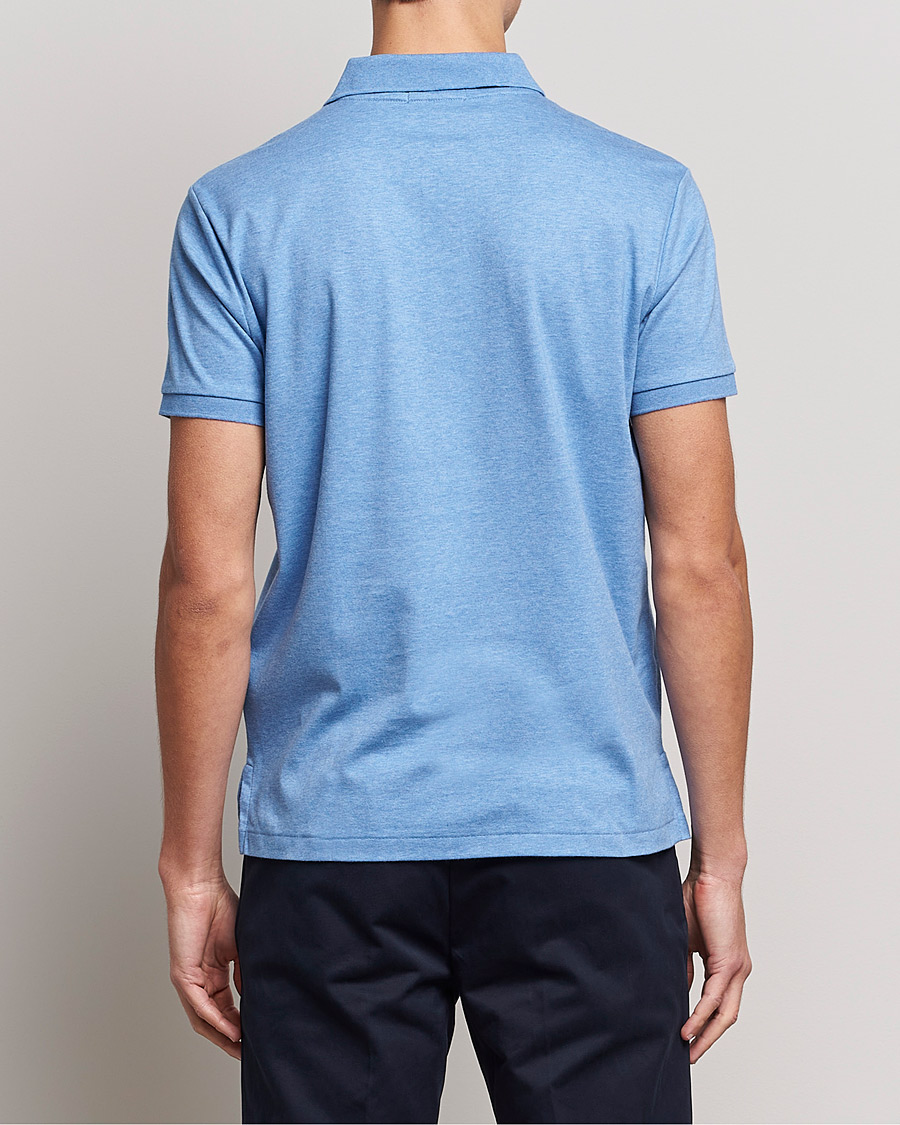 Men | Polo Shirts | Polo Ralph Lauren | Luxury Pima Cotton Polo Soft Royal Heather