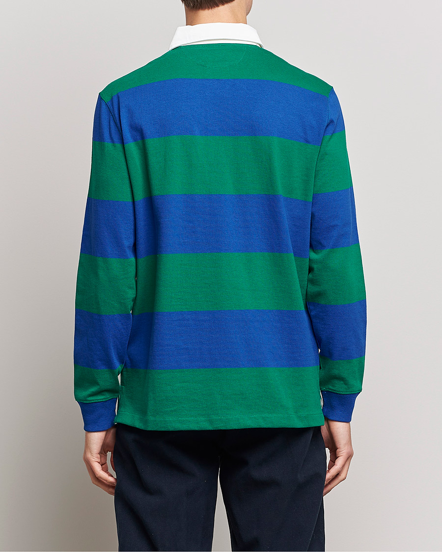 Men | Sweaters & Knitwear | Polo Ralph Lauren | Jersey Striped Rugger Blue/Green