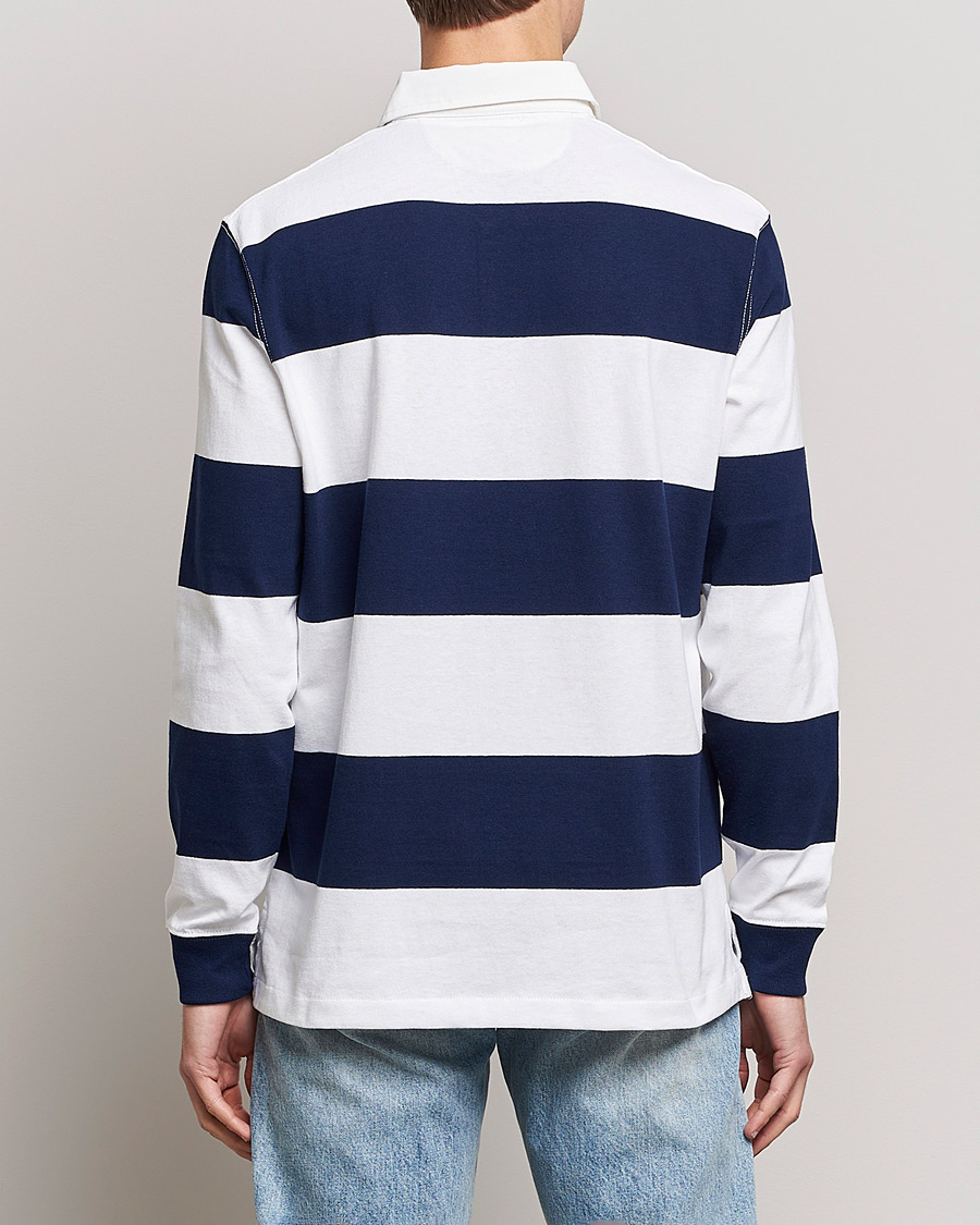 Polo Ralph Lauren Striped Rugger Navy/White at CareOfCarl.com