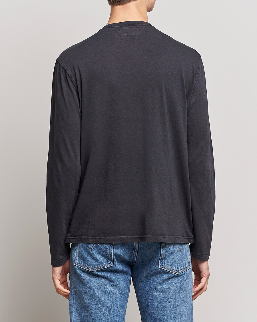 Men | Sweaters & Knitwear | Polo Ralph Lauren | Slub Jersey Henley Black