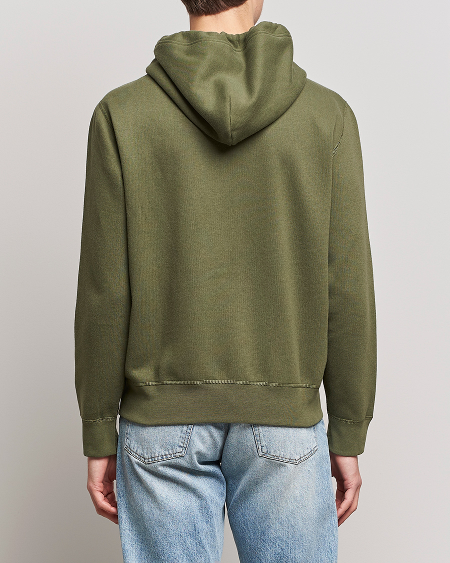 Men | Sweaters & Knitwear | Polo Ralph Lauren | Fleece Full-Zip Hoodie Dark Sage