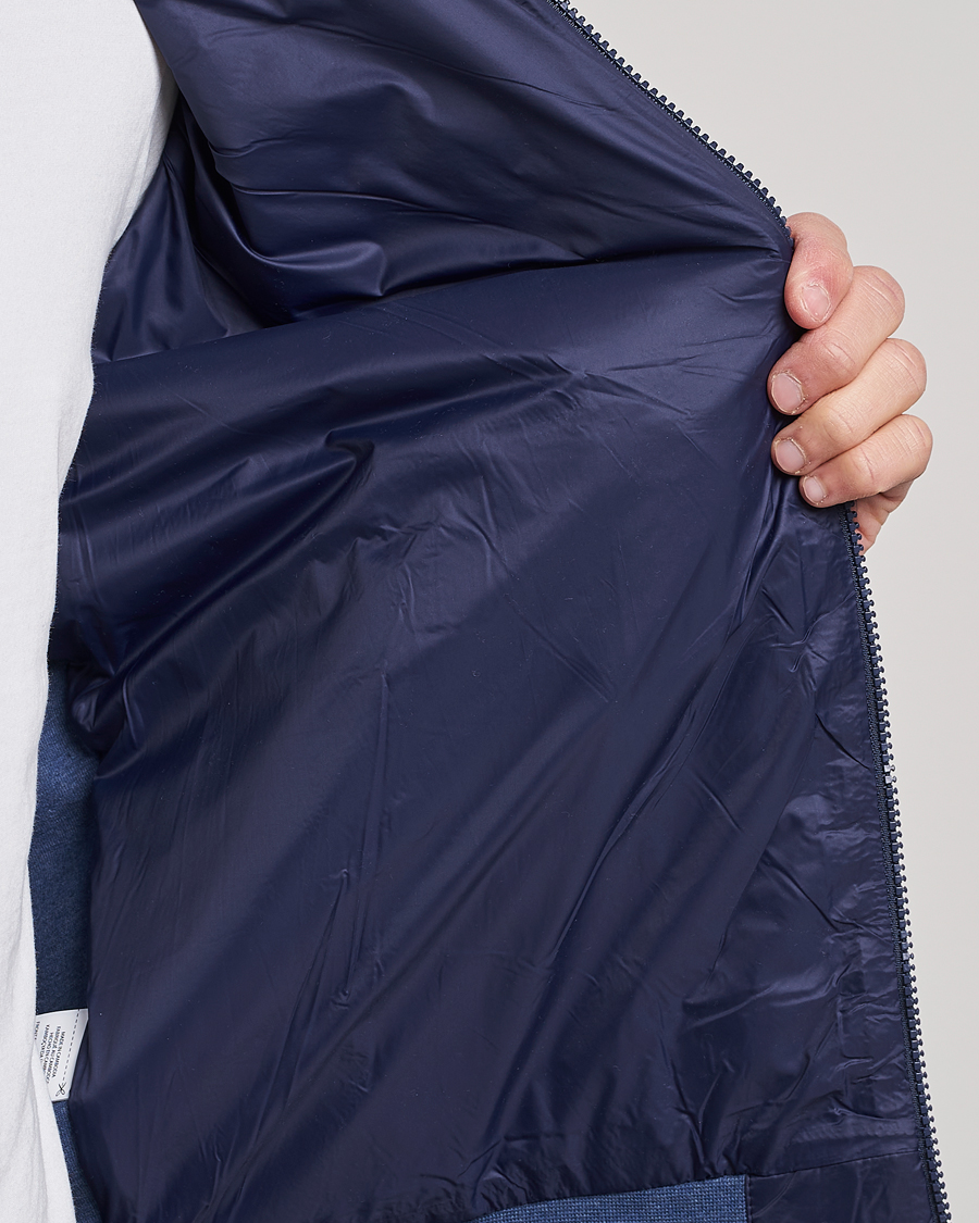 Men | Sweaters & Knitwear | Polo Ralph Lauren | Tech Double Knit Hybrid Full Zip Newport Navy