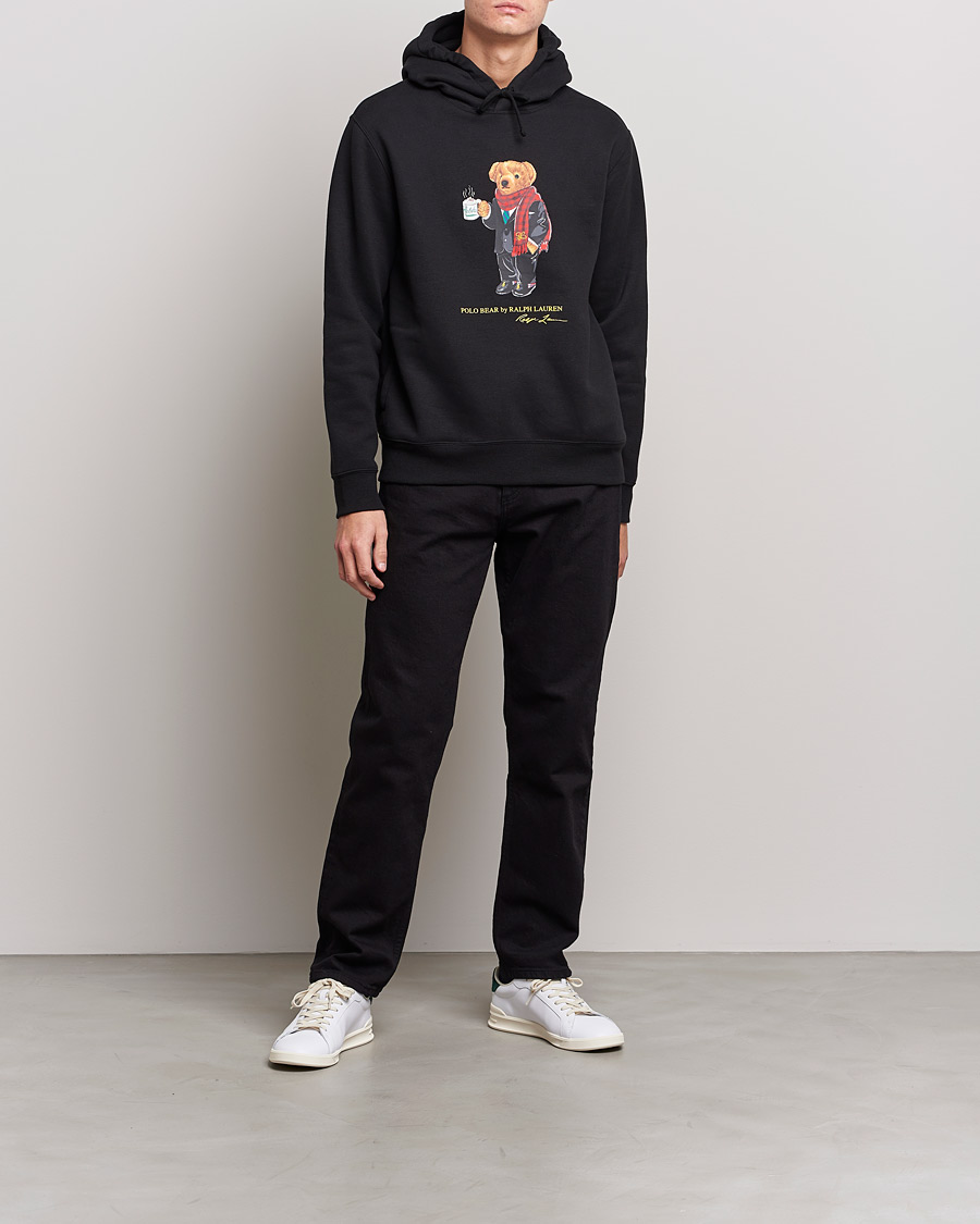 Men | Sweaters & Knitwear | Polo Ralph Lauren | Lunar New Year Bear Hoodie Black