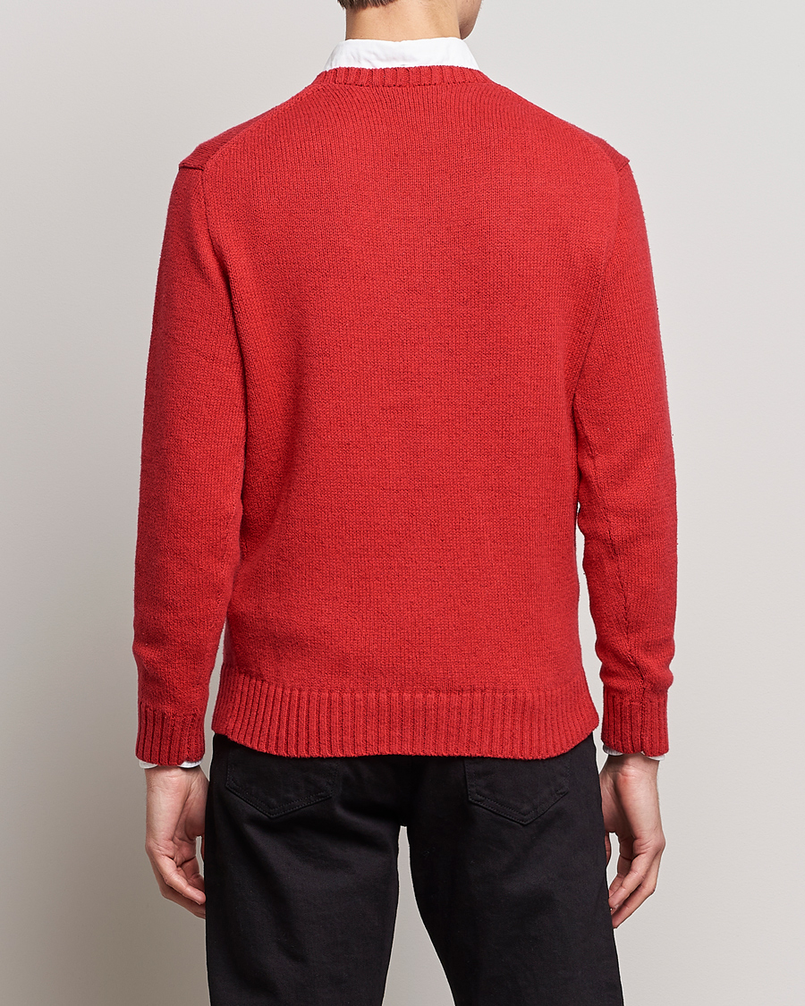 Men | Sweaters & Knitwear | Polo Ralph Lauren | Lunar New Year Bear Knitted Sweater Red