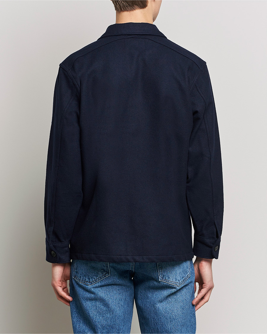 Men | Shirts | Polo Ralph Lauren | Wool/Nylon Pocket Overshirt Collection Navy