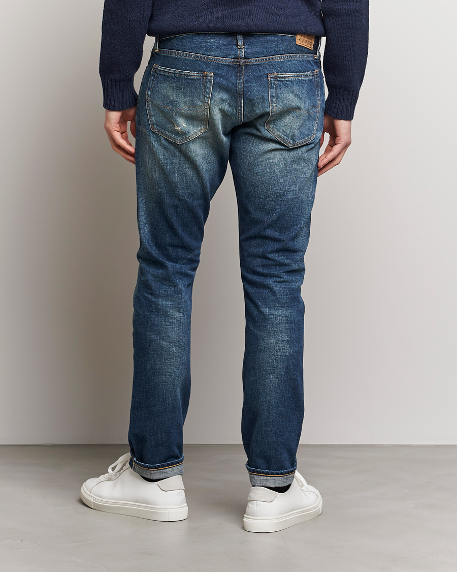 Polo Ralph Lauren Sullivan Korbel Selvedge Jeans Dark Blue at 
