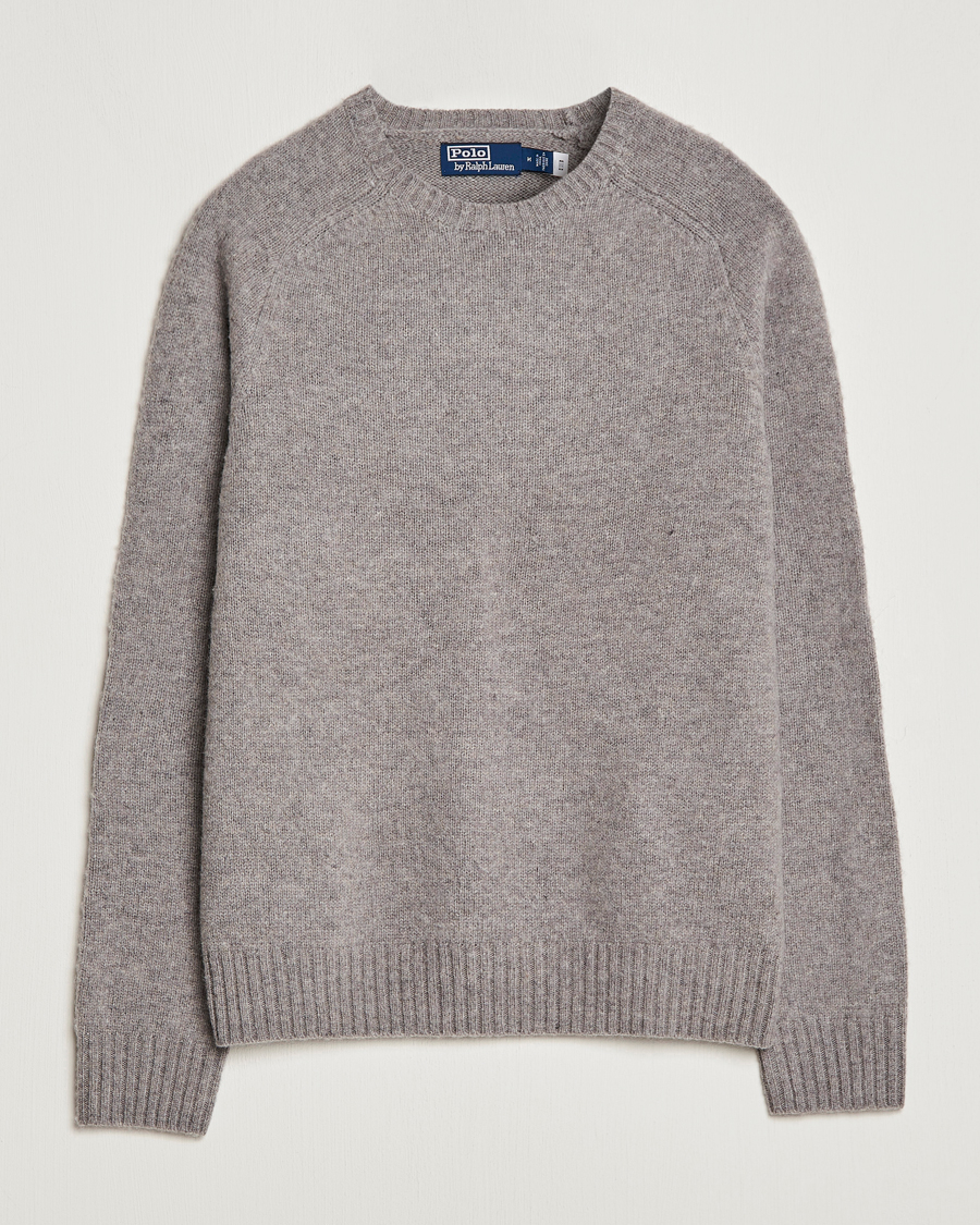 Men | Sweaters & Knitwear | Polo Ralph Lauren | Wool Knitted Sweater Grey