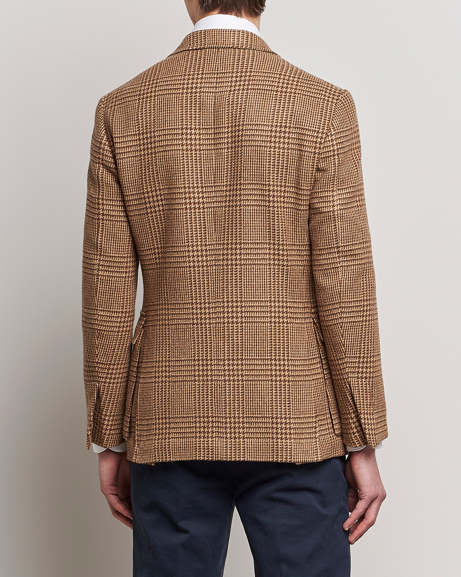 Men | Blazers | Ralph Lauren Purple Label | Glenplaid Sportcoat Beige/Brown