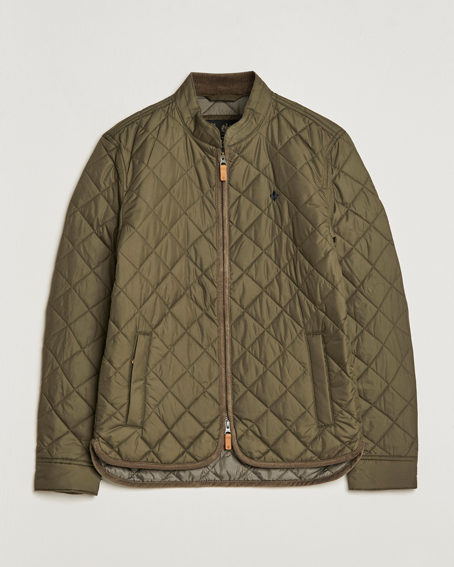 Men | Coats & Jackets | Morris | Teddy Quilted Jacket Olive