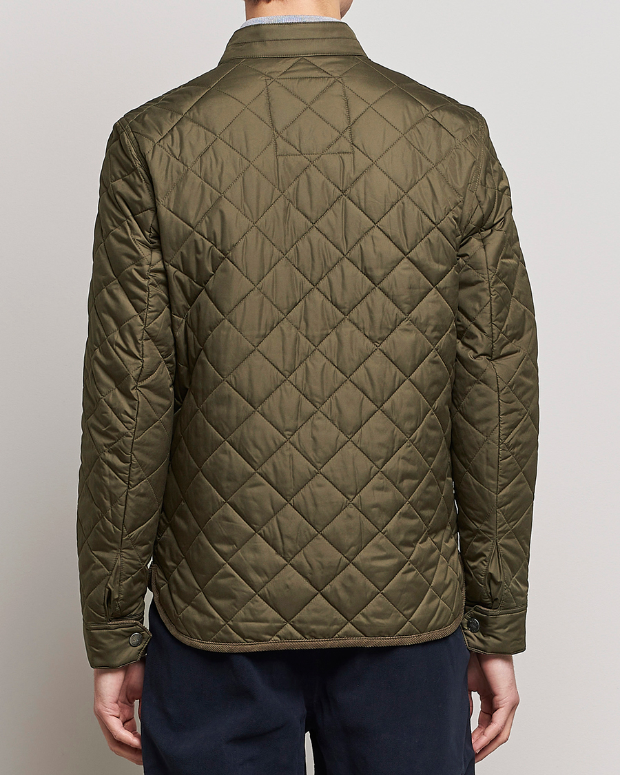 Men | Coats & Jackets | Morris | Teddy Quilted Jacket Olive