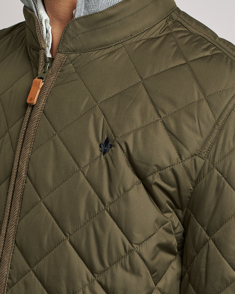 Men | Coats & Jackets | Morris | Teddy Quilted Jacket Olive