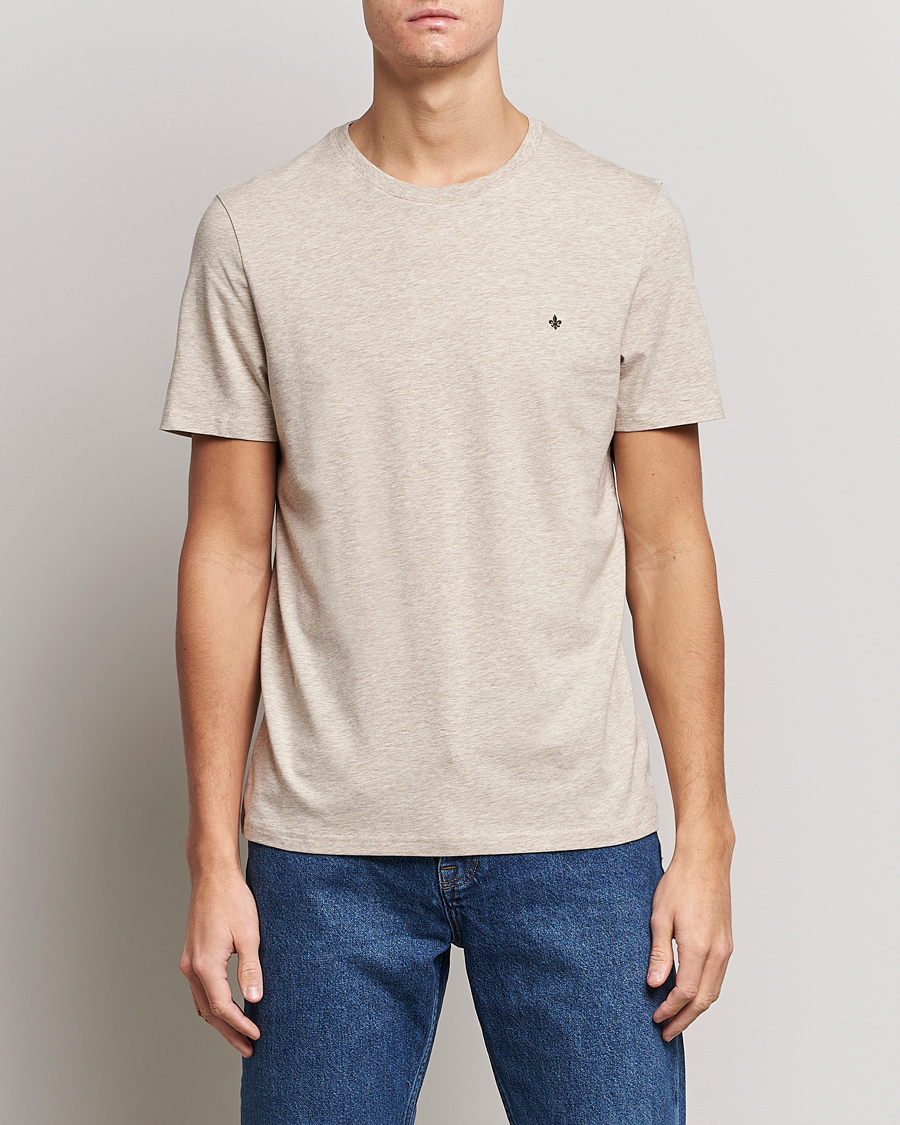 Men | T-Shirts | Morris | James Crew Neck T-shirt Khaki