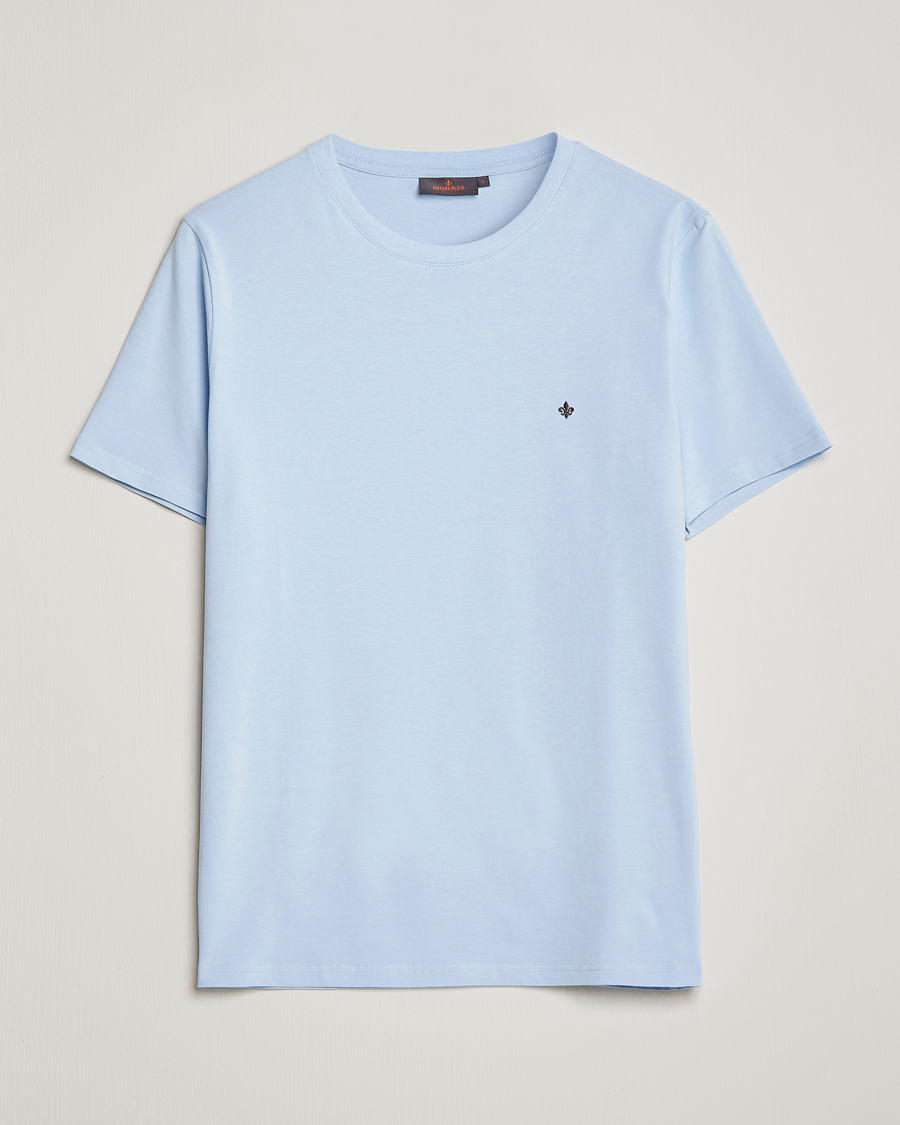 Men | T-Shirts | Morris | James Crew Neck T-shirt Light Blue