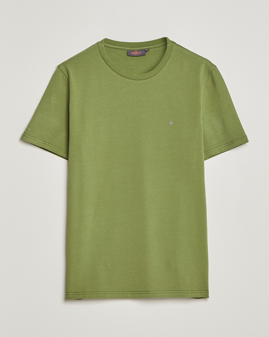 Men | T-Shirts | Morris | James Crew Neck T-shirt Olive