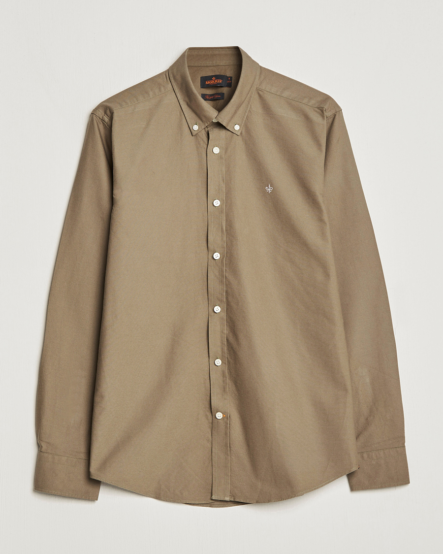 Men | Shirts | Morris | Douglas Oxford Shirt Olive