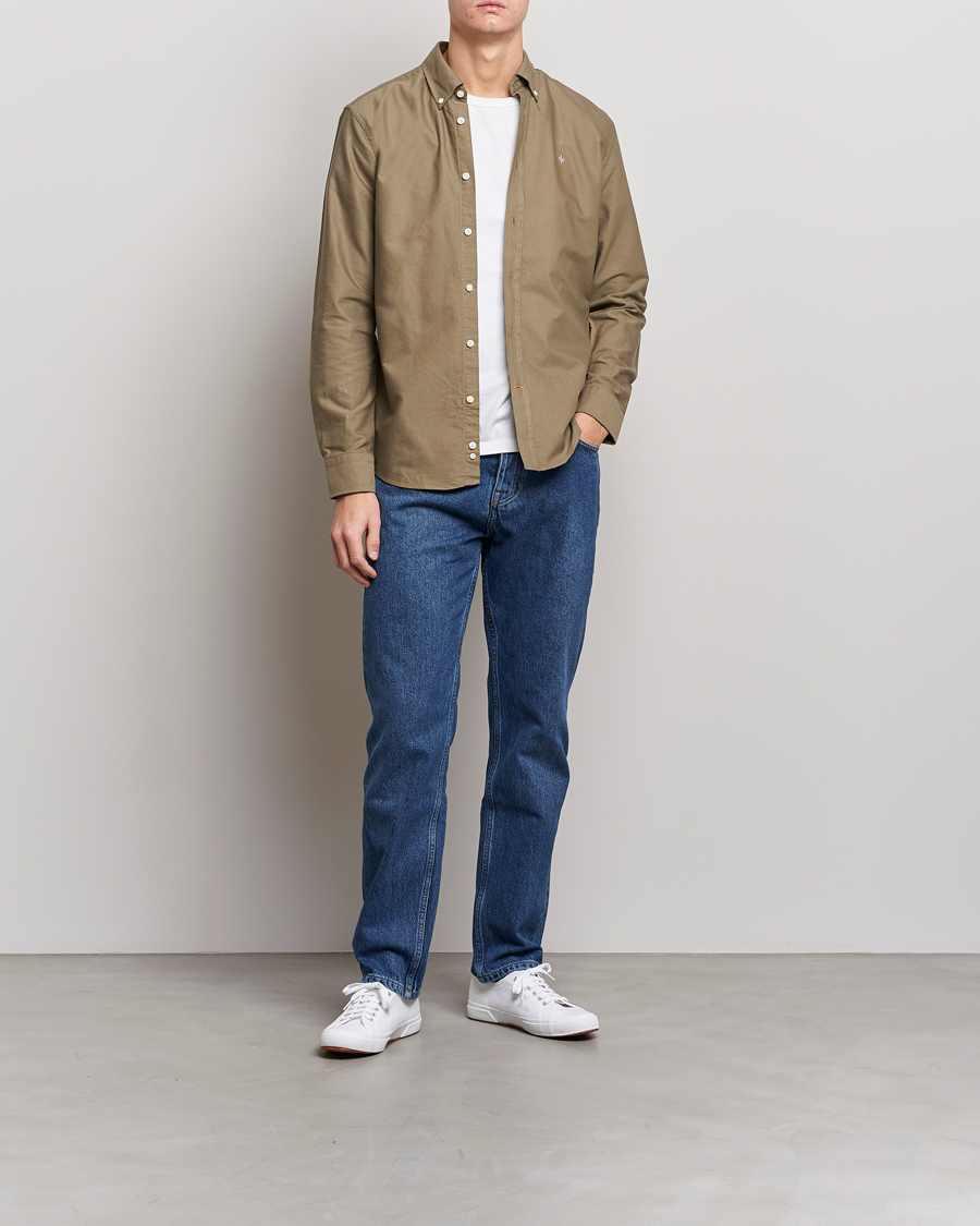 Men | Shirts | Morris | Douglas Oxford Shirt Olive