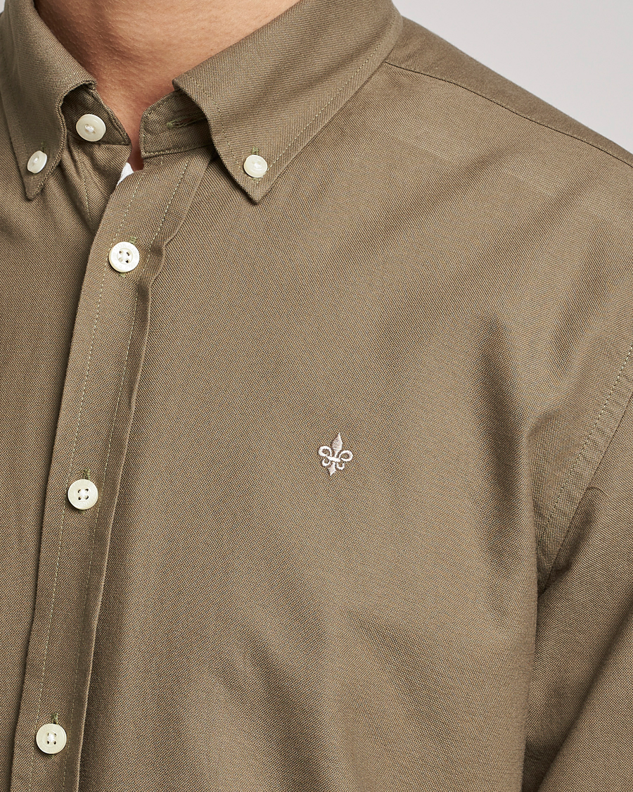Men | Shirts | Morris | Douglas Oxford Shirt Olive