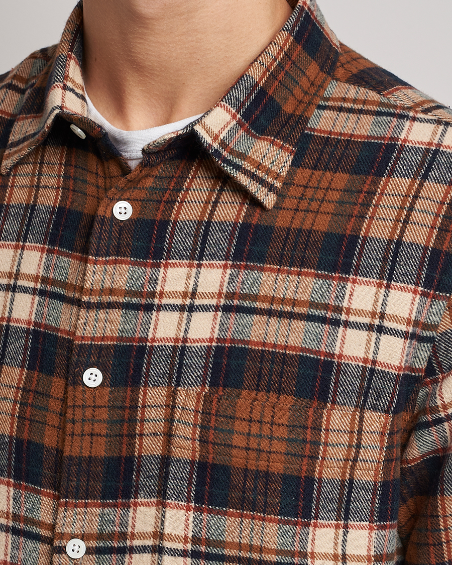 Men | Shirts | NN07 | Arne Brushed Cotton Checked Shirt Multi