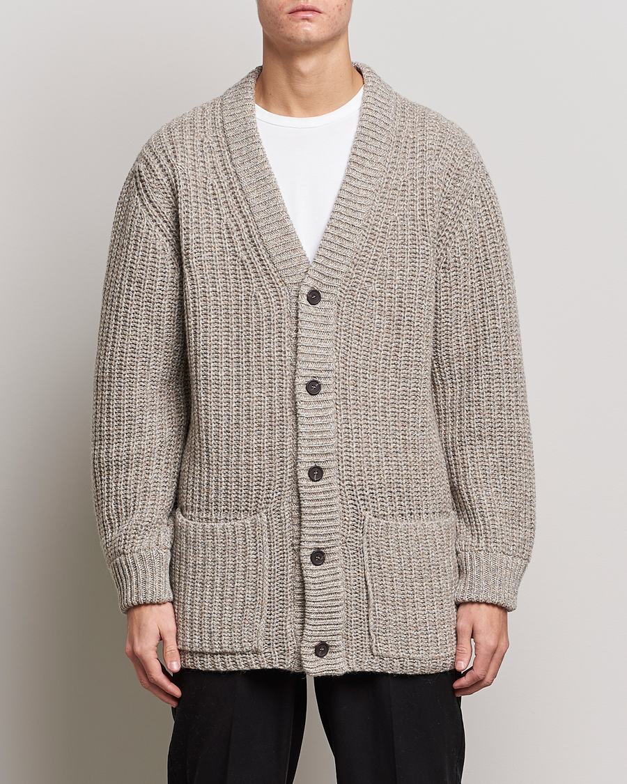Men | Sweaters & Knitwear | NN07 | Benzon Knitted Cardigan Stone