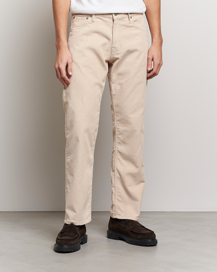 Men | Corduroy Trousers | NN07 | Sonny Corduroy 5-Pocket Pants Ecru