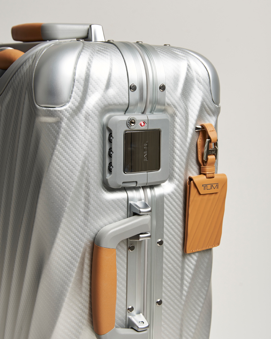 Men | Bags | TUMI | International Carry-on Aluminum Trolley Texture Silver