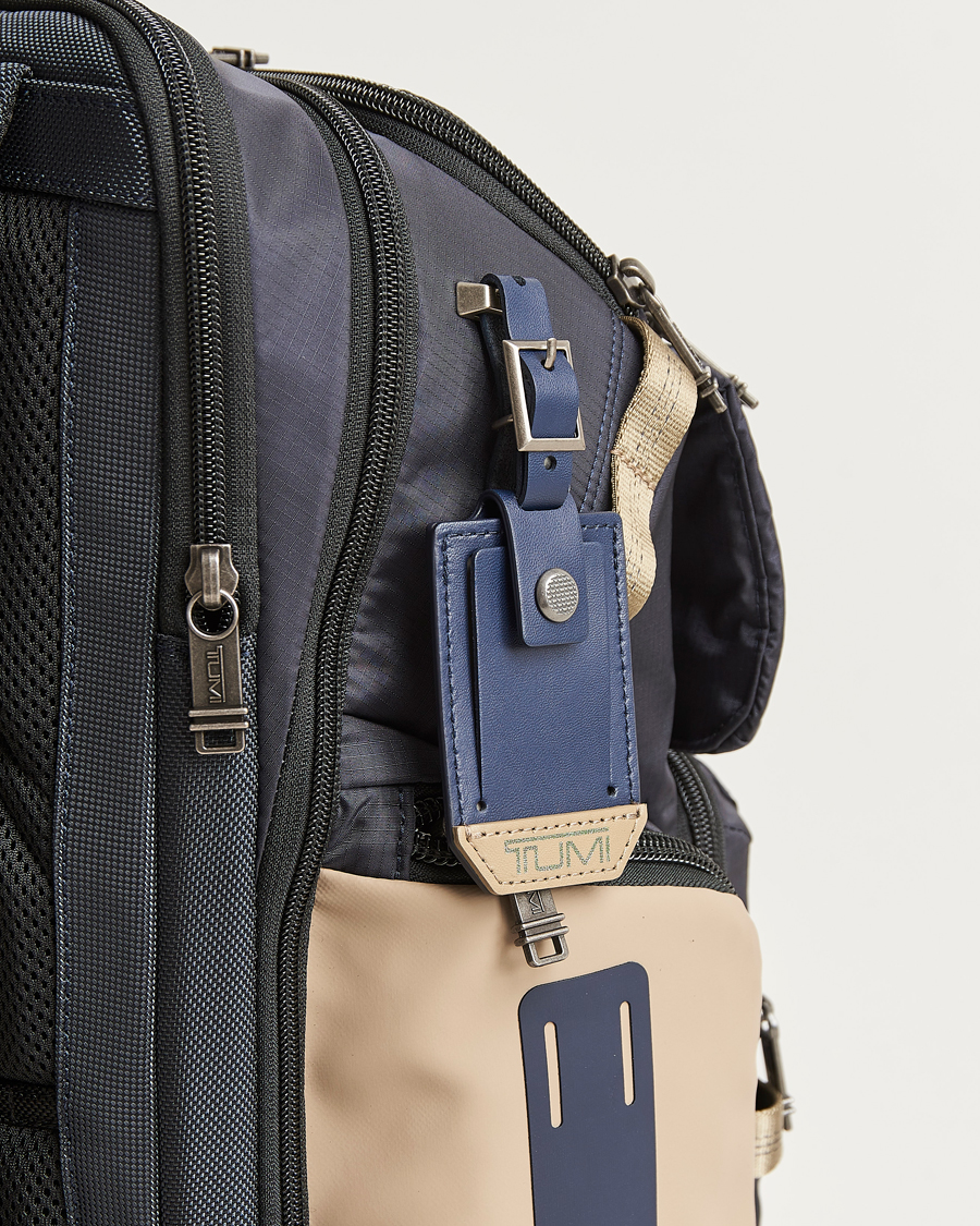 Men | TUMI Alpha Bravo Nomadic Backpack Midnight Navy/Khaki | TUMI | Alpha Bravo Nomadic Backpack Midnight Navy/Khaki