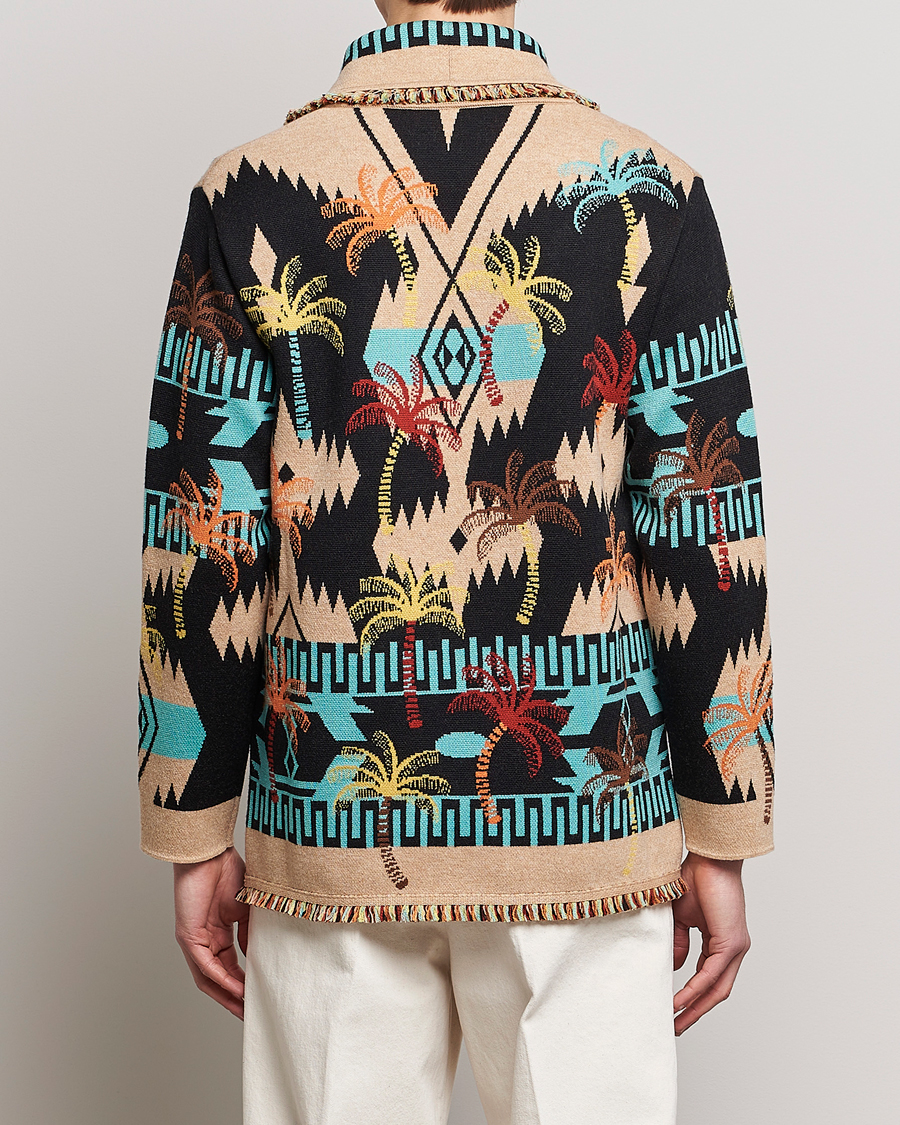 Men | Sweaters & Knitwear | Alanui | Palm Tree Jacquard Cardigan Multicolor