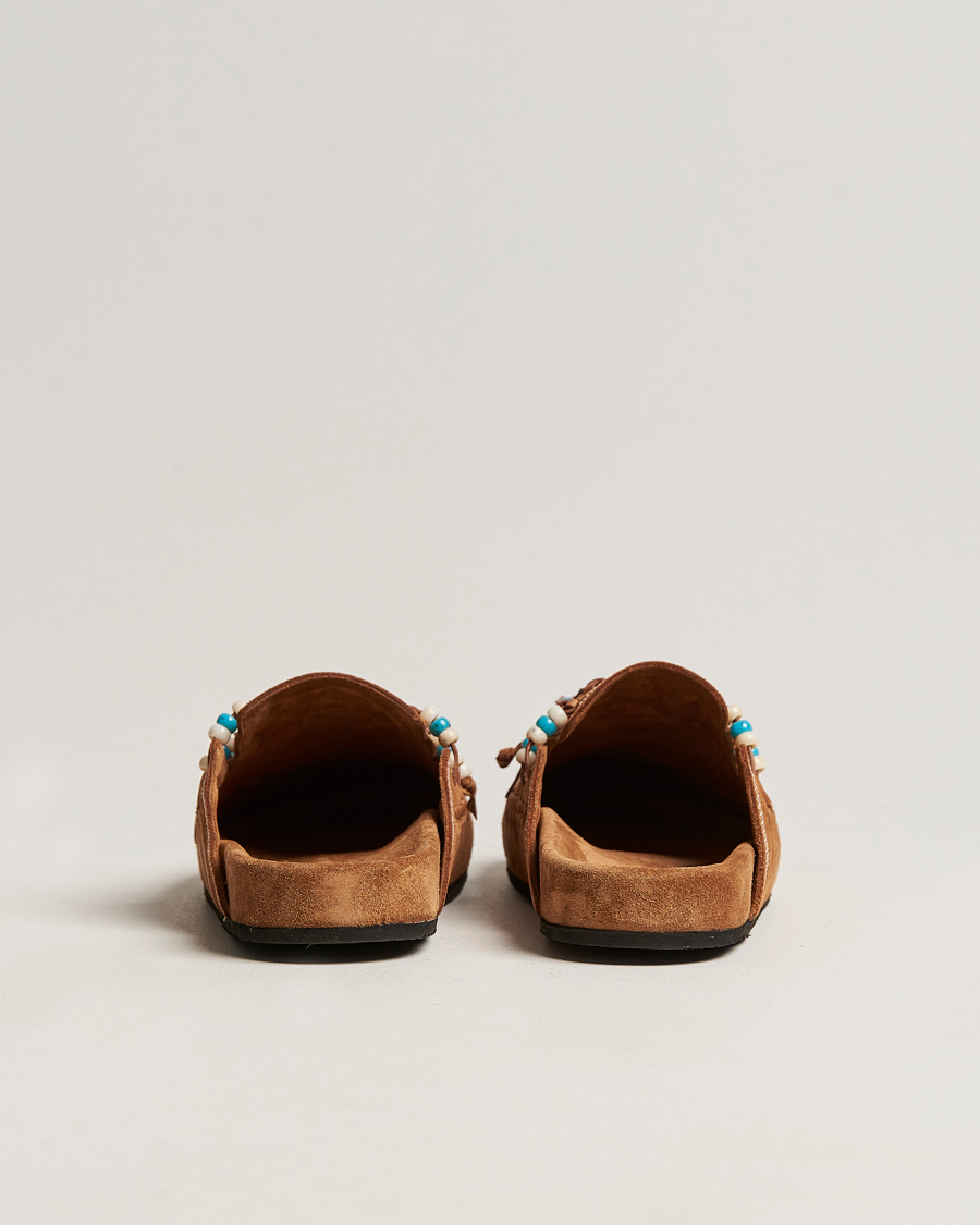 Men | Alanui Salvation Mountain Mule Brown Suede | Alanui | Salvation Mountain Mule Brown Suede