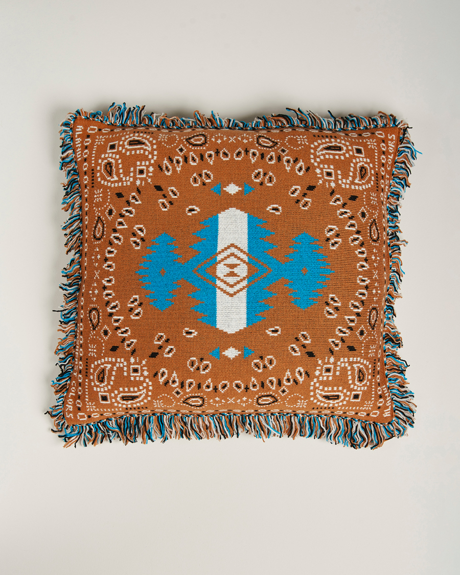 Men | Alanui Bandana Jacquard Pillow Brown | Alanui | Bandana Jacquard Pillow Brown