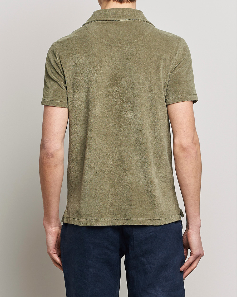 Men | Shirts | Altea | Terry Bowling Shirt Olive
