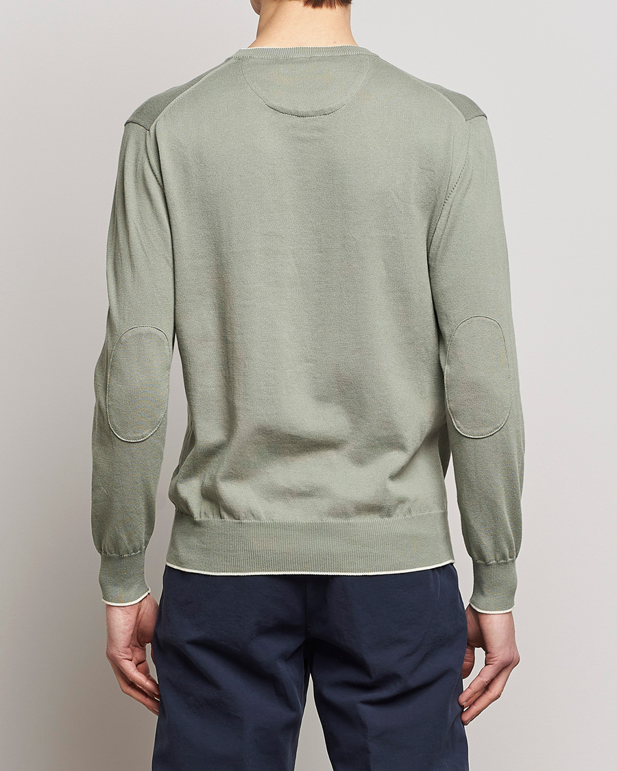 Men | Sweaters & Knitwear | Altea | Soft Cotton Pullover Sage