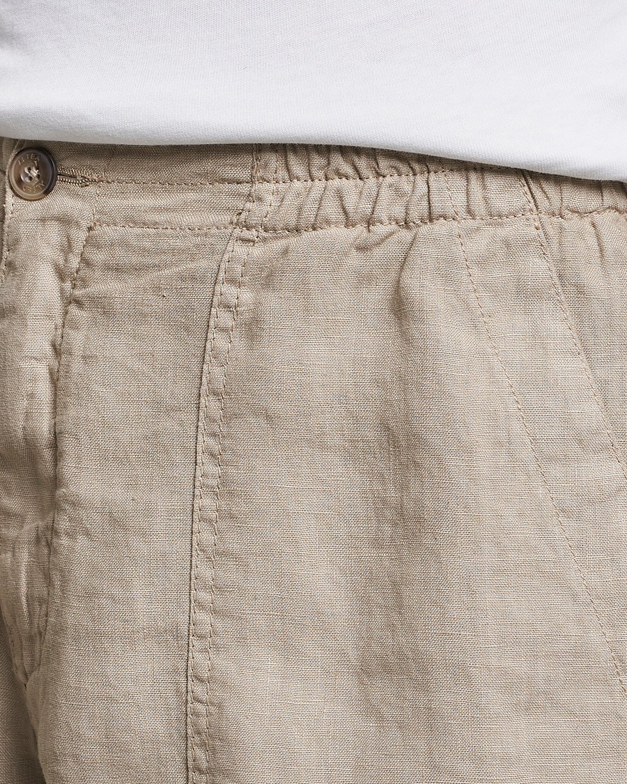 Men | Shorts | Altea | Linen Shorts Beige