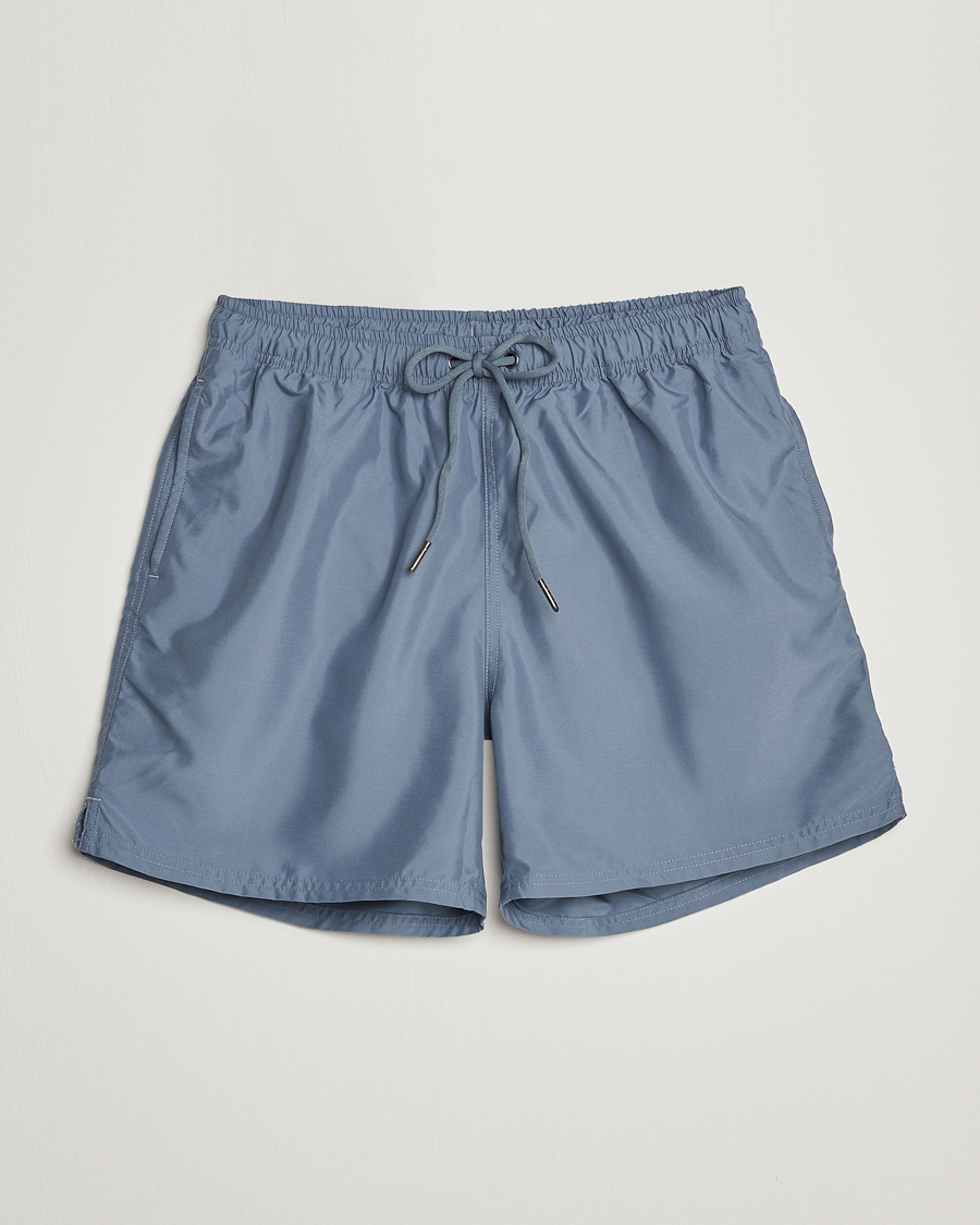 Men | Swimwear | Bread & Boxers | Swimshorts Smoky Blue