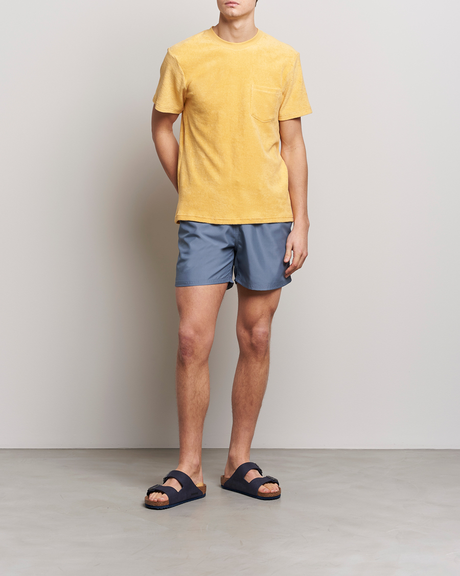 Men | Swimwear | Bread & Boxers | Swimshorts Smoky Blue