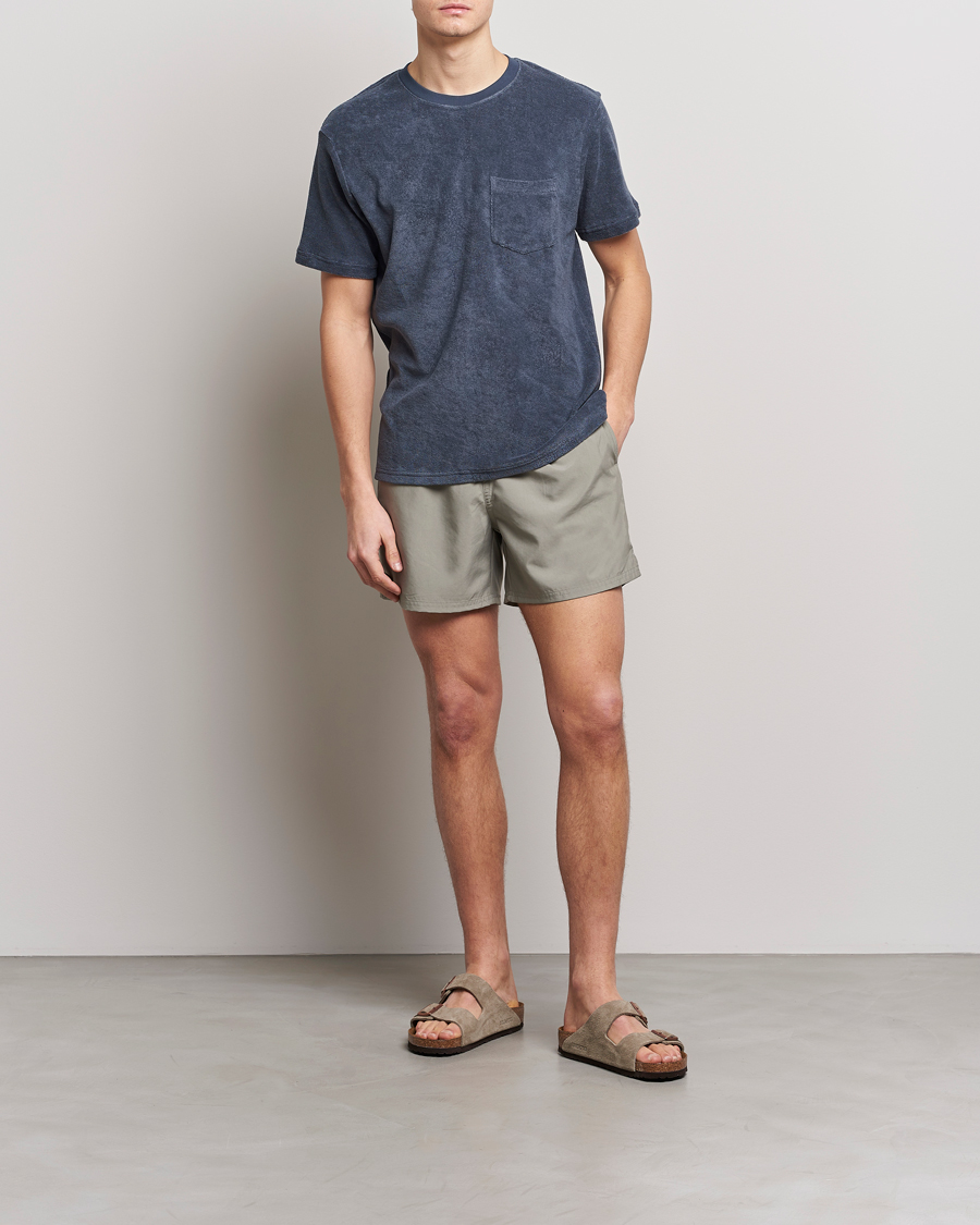 Men | Swimwear | Bread & Boxers | Swimshorts Sage Green