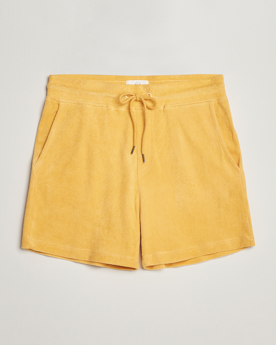 Men | Shorts | Bread & Boxers | Terry Drawstring Shorts Sahara Sun