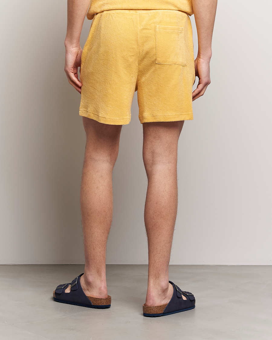 Men | Shorts | Bread & Boxers | Terry Drawstring Shorts Sahara Sun