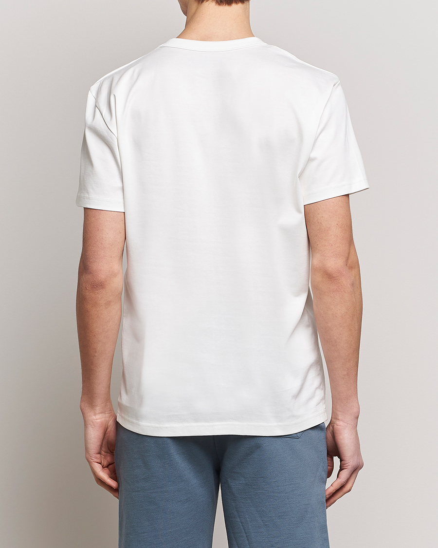 Men | T-Shirts | Bread & Boxers | Pima Cotton Crew Neck T-Shirt Ivory