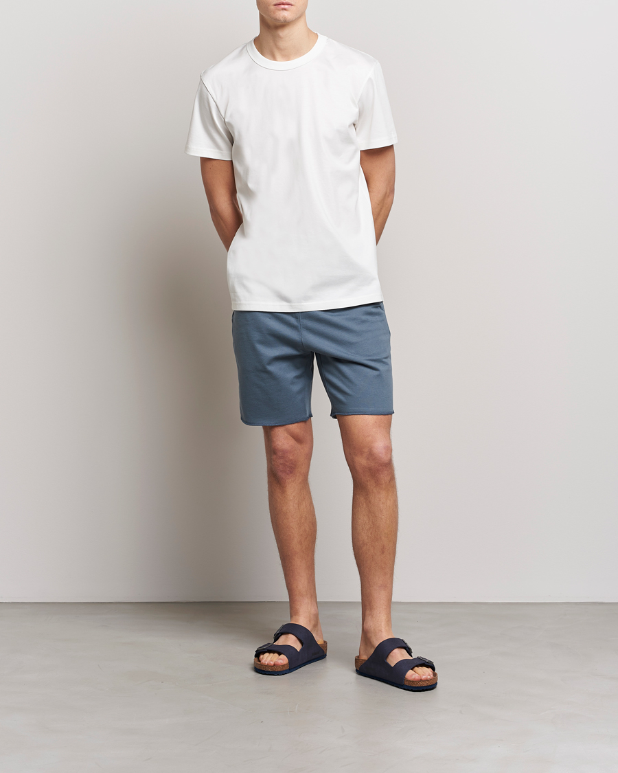Men | Shorts | Bread & Boxers | Loungewear Sweatshorts Smoky Blue