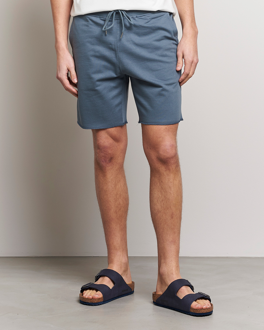 Men | Shorts | Bread & Boxers | Loungewear Sweatshorts Smoky Blue
