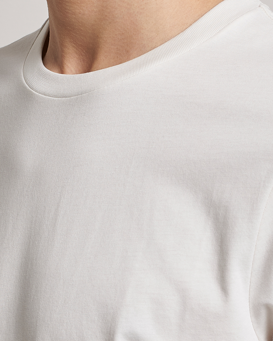 Men | T-Shirts | Bread & Boxers | Heavy Cotton Crew Neck Tee Ivory