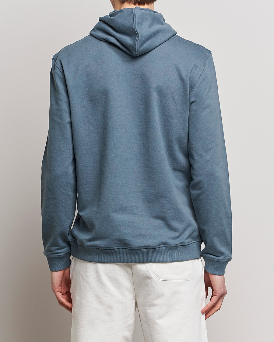 Men | Sweaters & Knitwear | Bread & Boxers | Loungwear Hoodie Smoky Blue