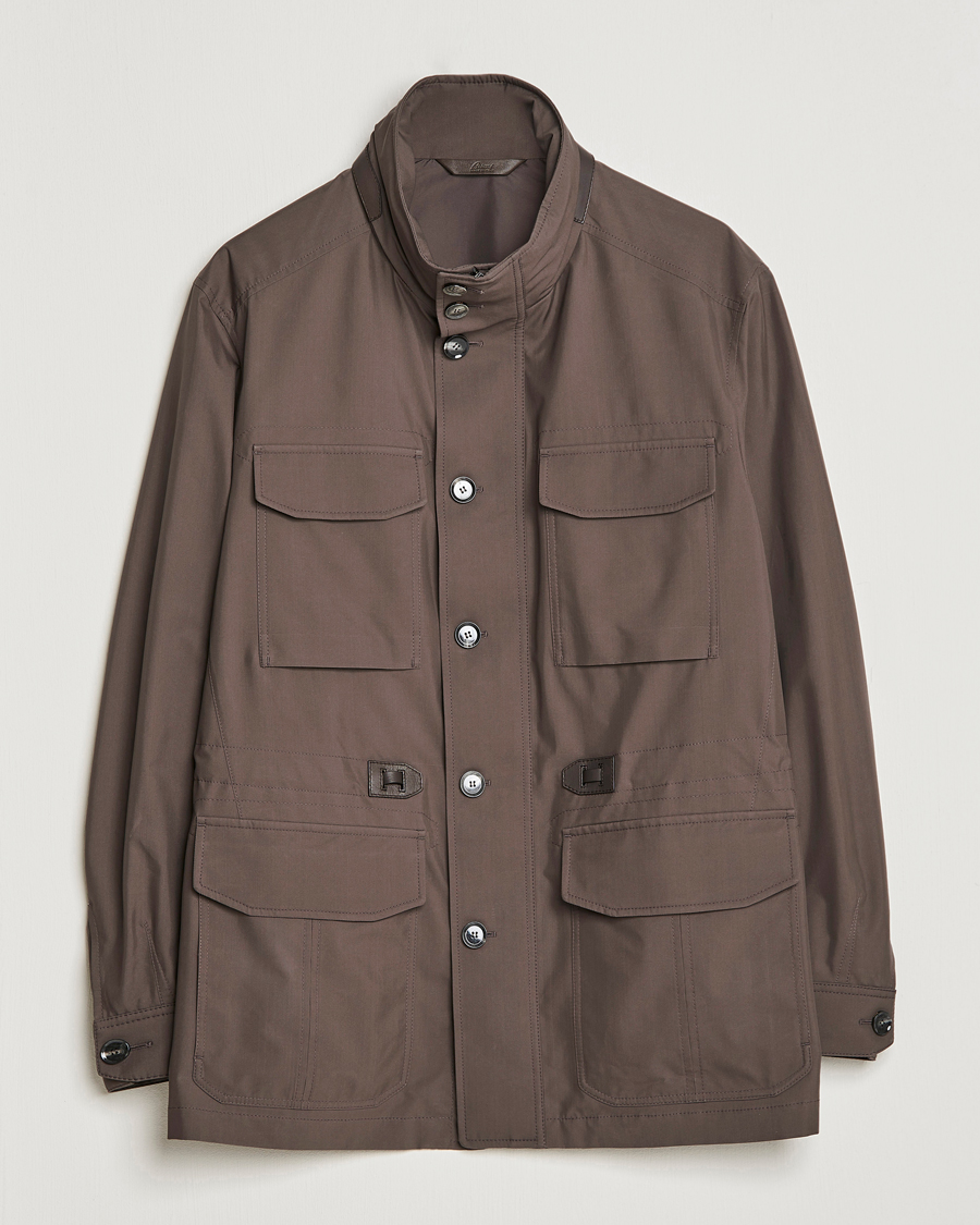 Men | Coats & Jackets | Brioni | Performa Silk Field Jacket Olive