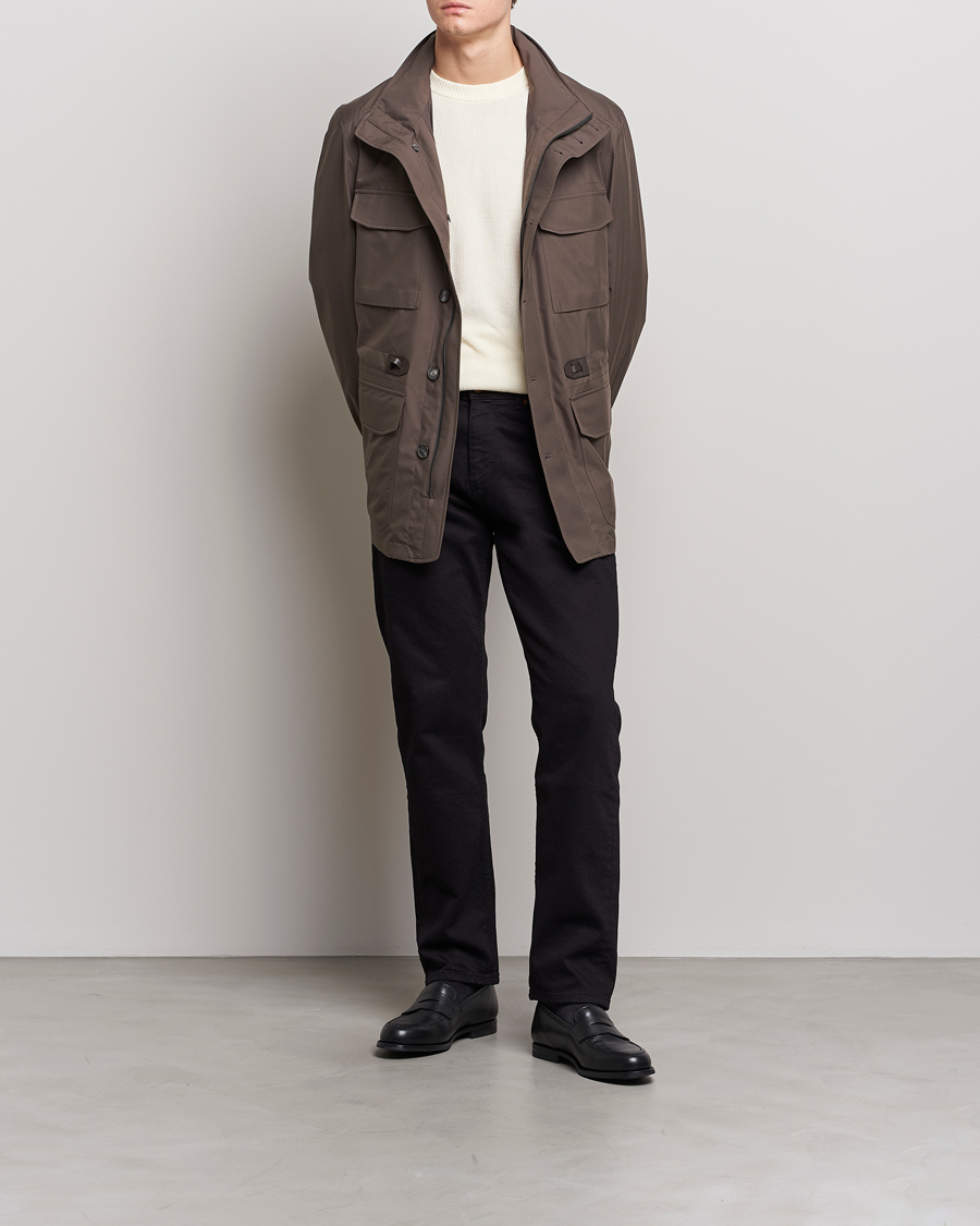 Men | Coats & Jackets | Brioni | Performa Silk Field Jacket Olive