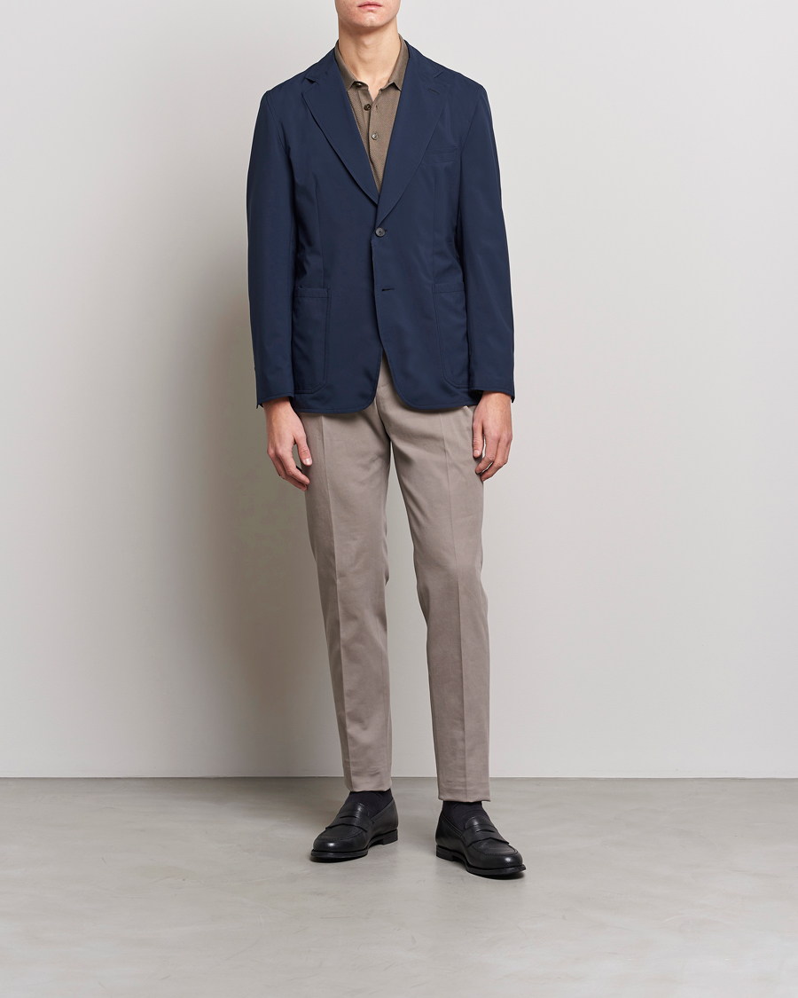 Men | Coats & Jackets | Brioni | Performa Nylon Blazer Navy