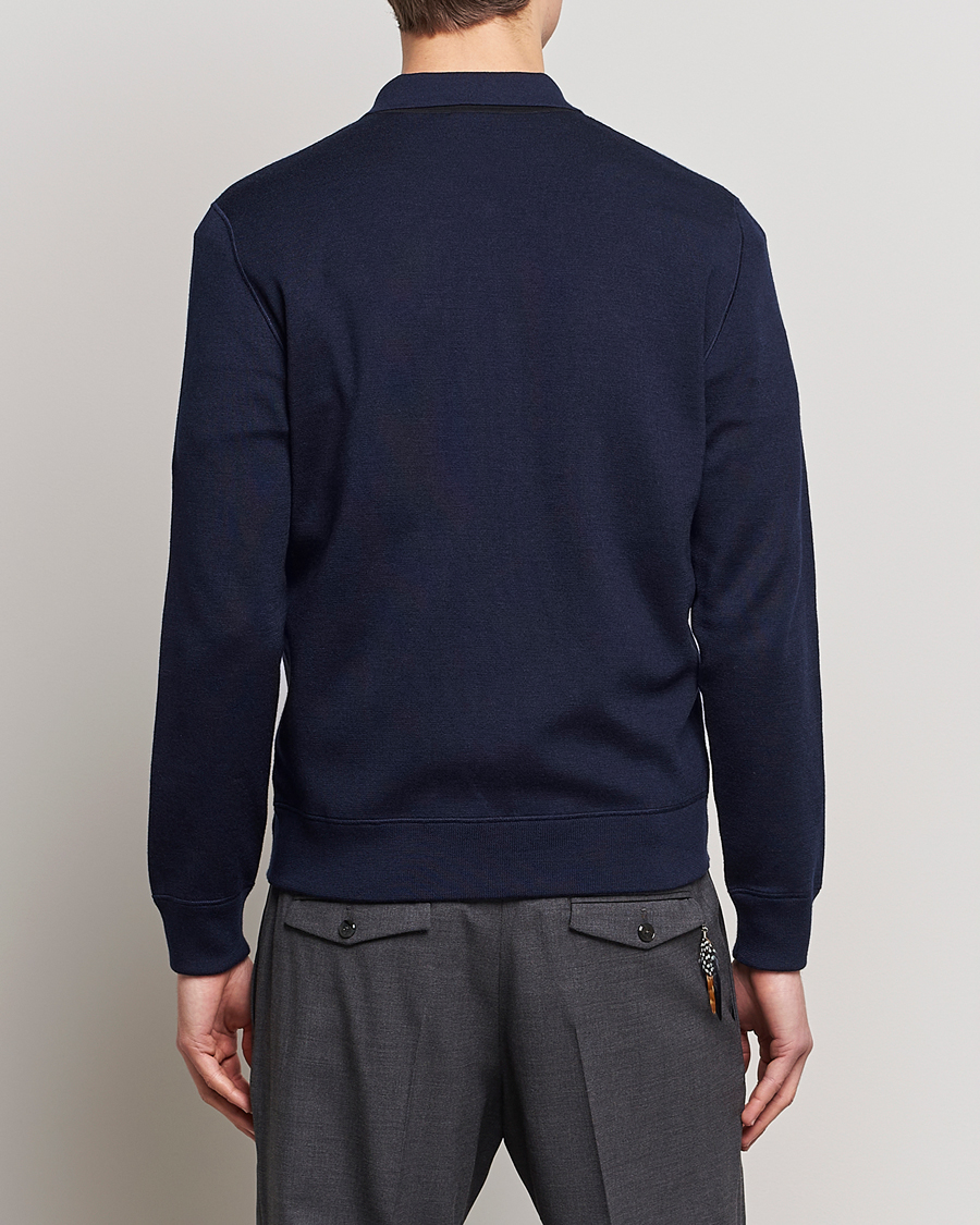 Men | Sweaters & Knitwear | Brioni | Cashmere/Silk Zip Cardigan Navy
